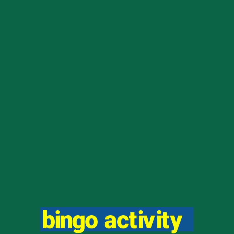 bingo activity