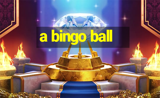 a bingo ball