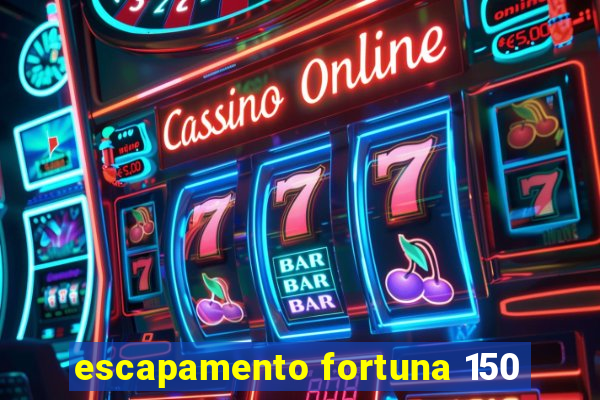 escapamento fortuna 150