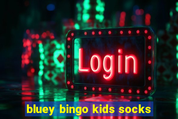 bluey bingo kids socks