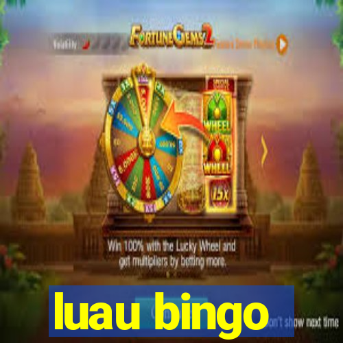 luau bingo