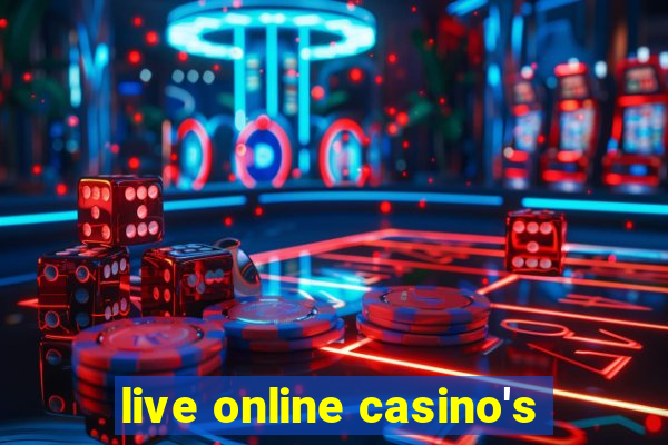 live online casino's