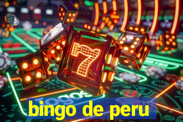 bingo de peru