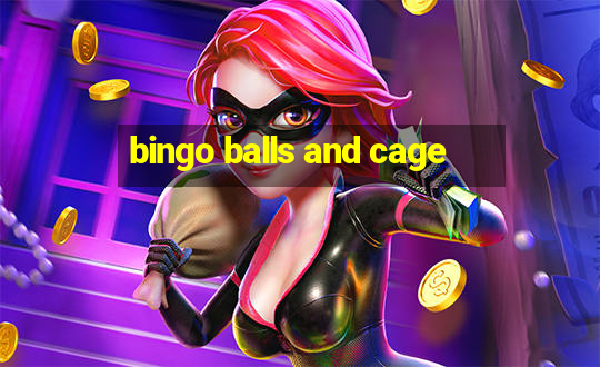 bingo balls and cage