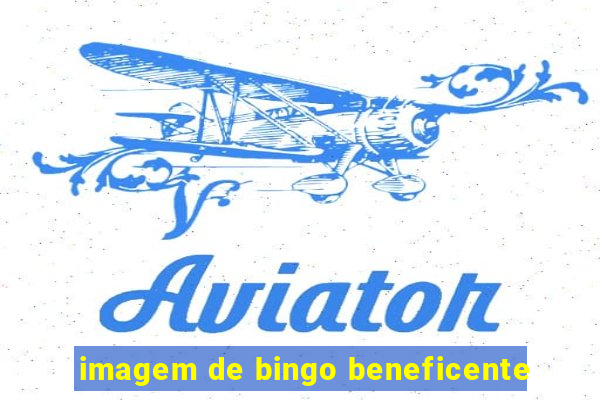 imagem de bingo beneficente