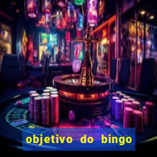 objetivo do bingo de letras