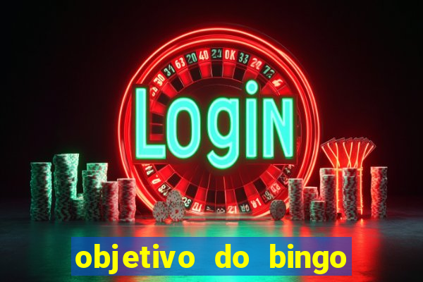 objetivo do bingo de letras