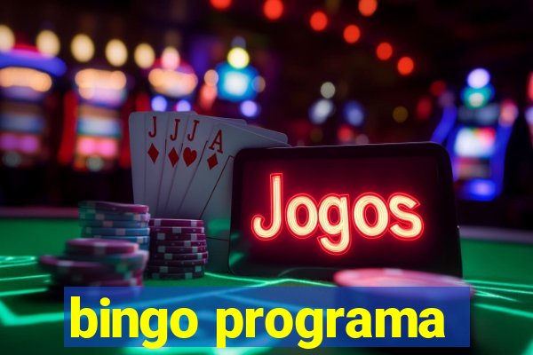 bingo programa