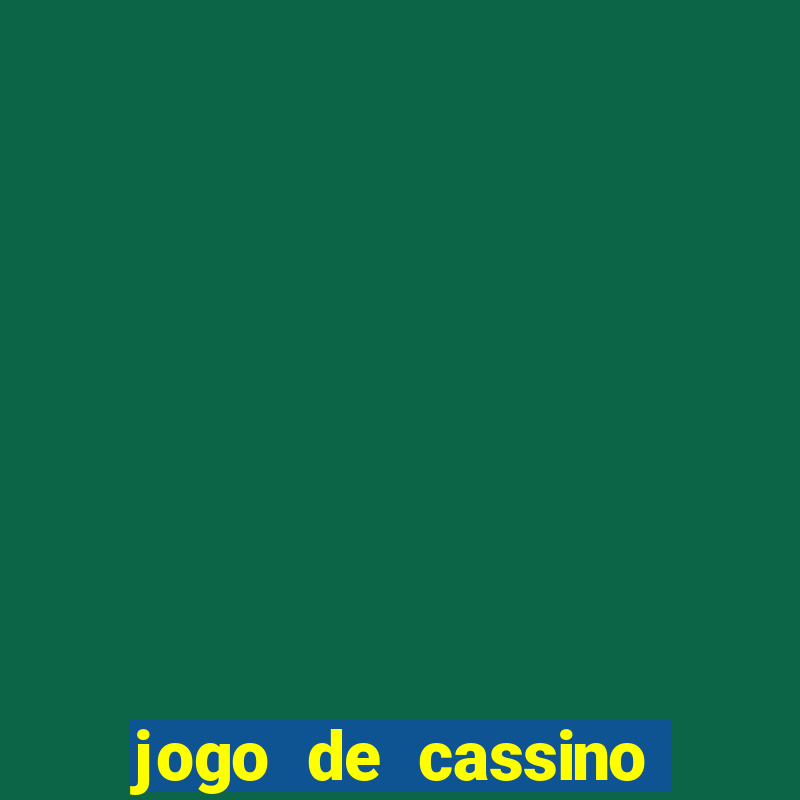 jogo de cassino com b么nus