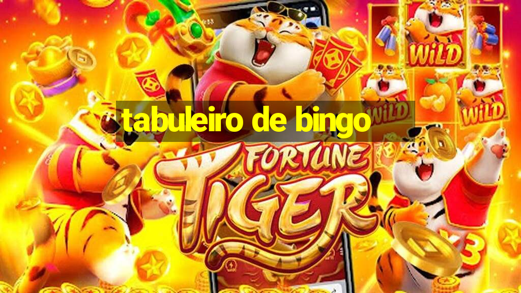 tabuleiro de bingo