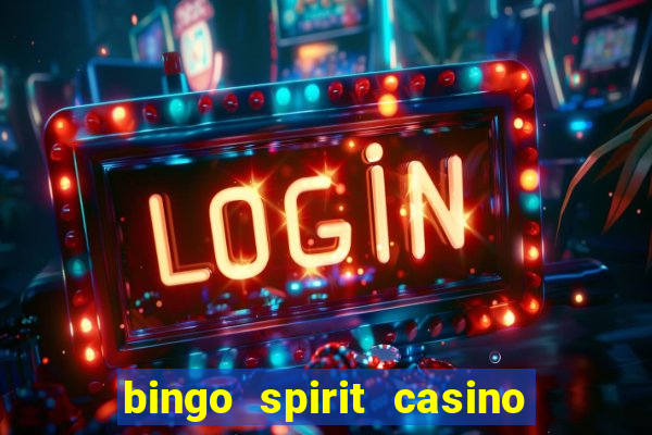 bingo spirit casino no deposit bonus codes