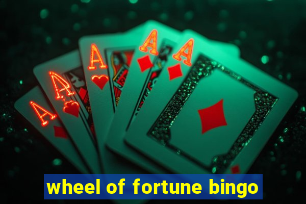 wheel of fortune bingo