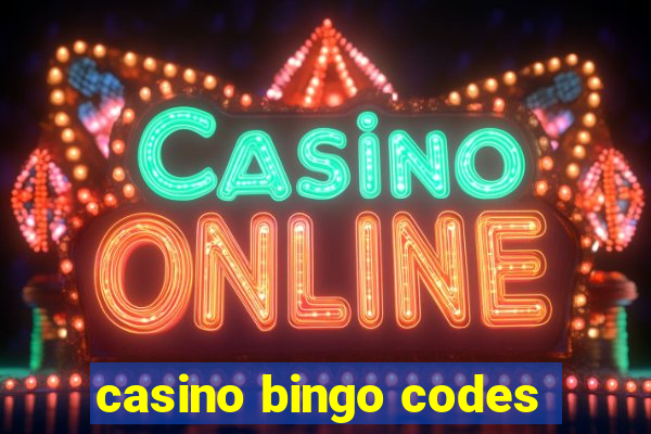 casino bingo codes