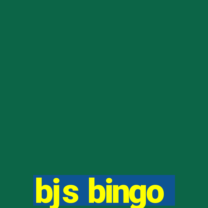 bjs bingo