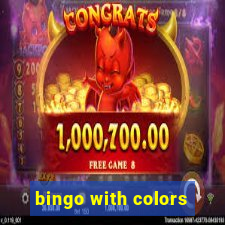 bingo with colors