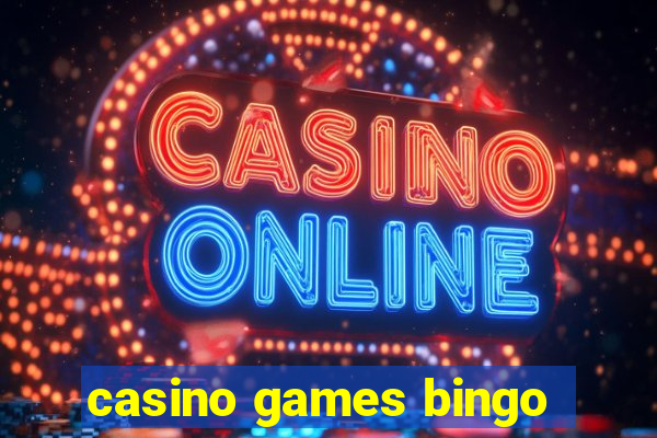 casino games bingo