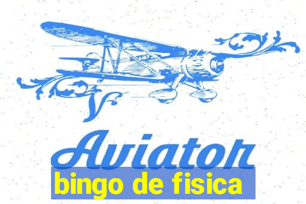 bingo de fisica