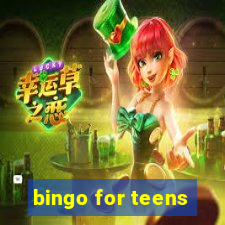 bingo for teens