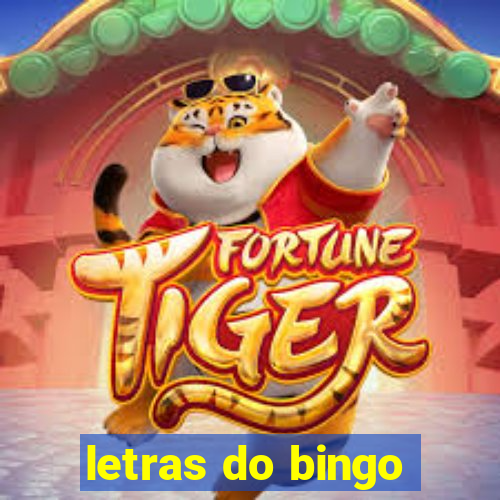 letras do bingo