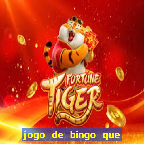 jogo de bingo que paga de verdade