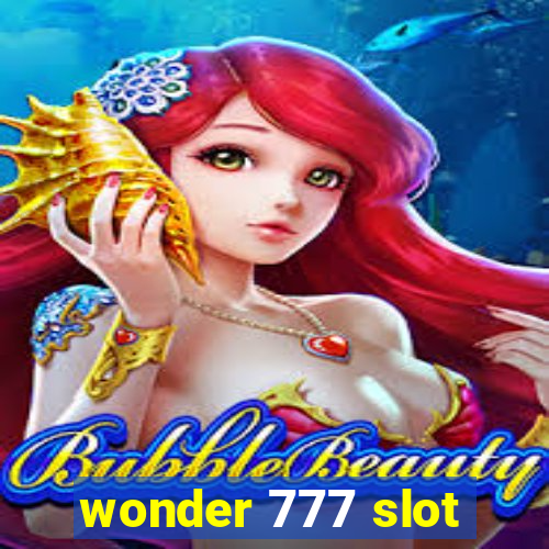 wonder 777 slot