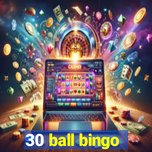 30 ball bingo