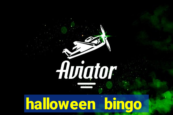 halloween bingo card maker