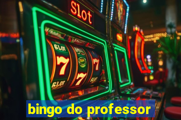 bingo do professor