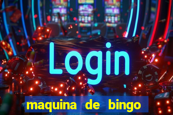 maquina de bingo show ball