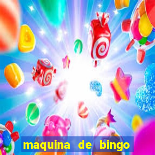 maquina de bingo show ball