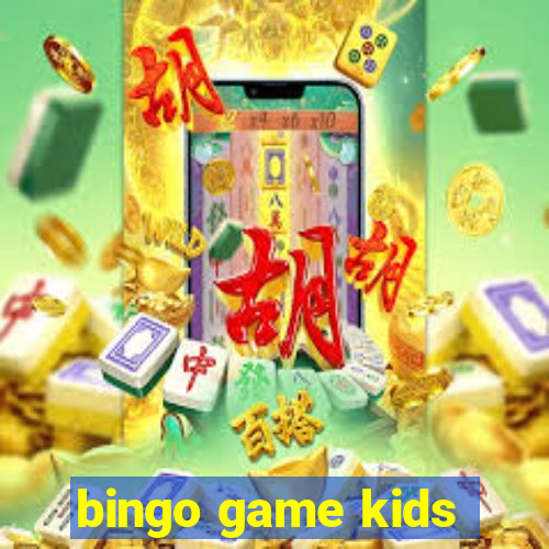 bingo game kids