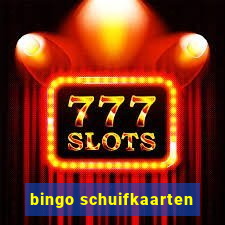 bingo schuifkaarten