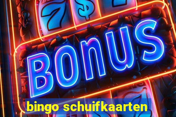 bingo schuifkaarten