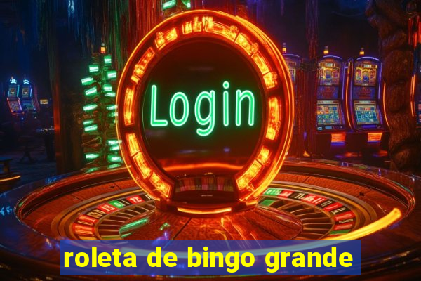 roleta de bingo grande