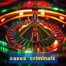 casos criminais para resolver