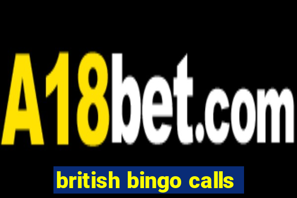 british bingo calls