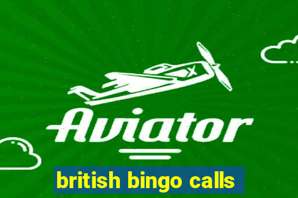 british bingo calls