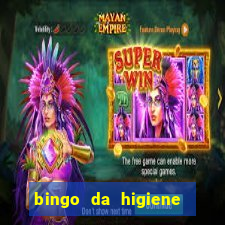 bingo da higiene para imprimir