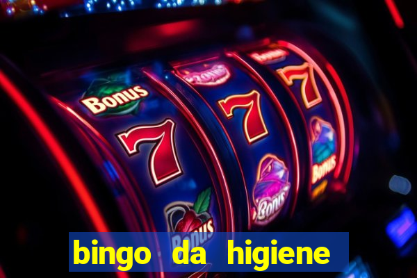 bingo da higiene para imprimir