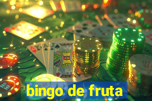 bingo de fruta