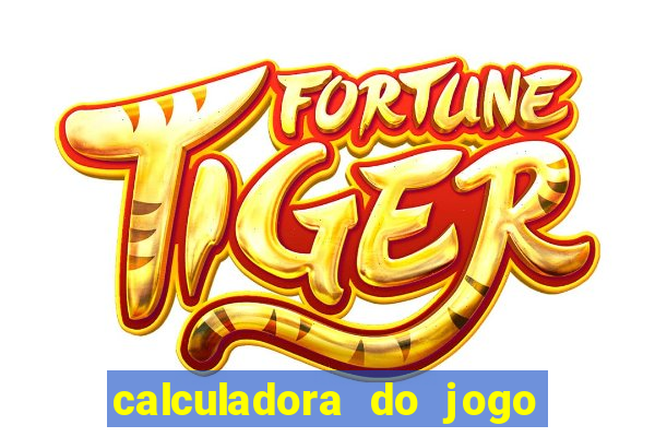 calculadora do jogo do bicho