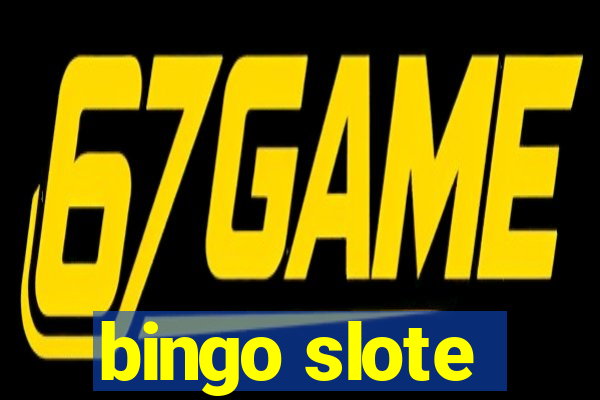 bingo slote