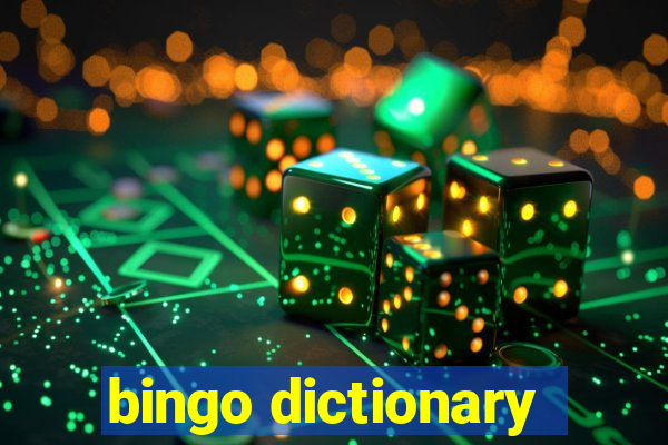 bingo dictionary