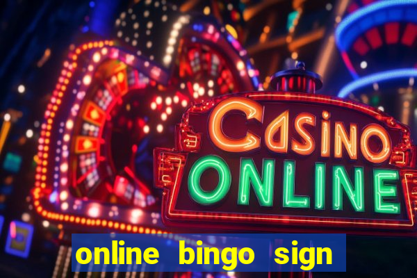 online bingo sign up bonus