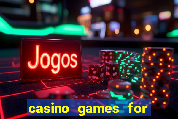 casino games for real money online