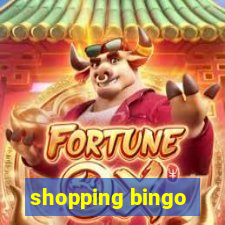 shopping bingo