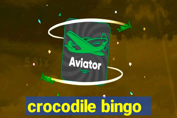 crocodile bingo