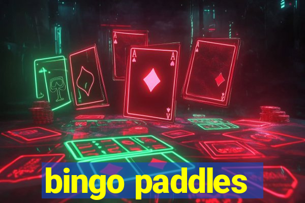 bingo paddles