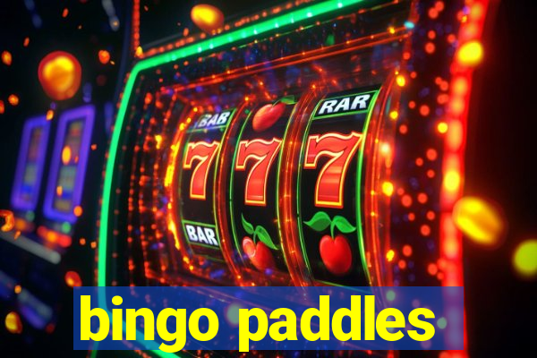 bingo paddles