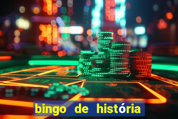 bingo de história 6 ano